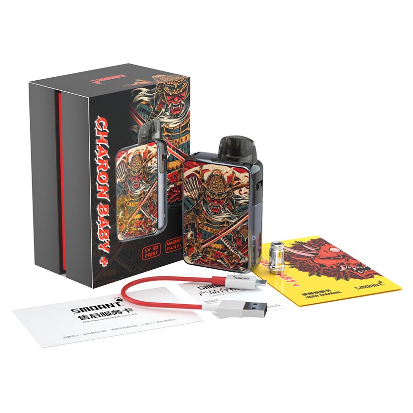 [Global-CN02] Smoant Charon Baby Plus Pod System Kit 1000mAh 3.5ml