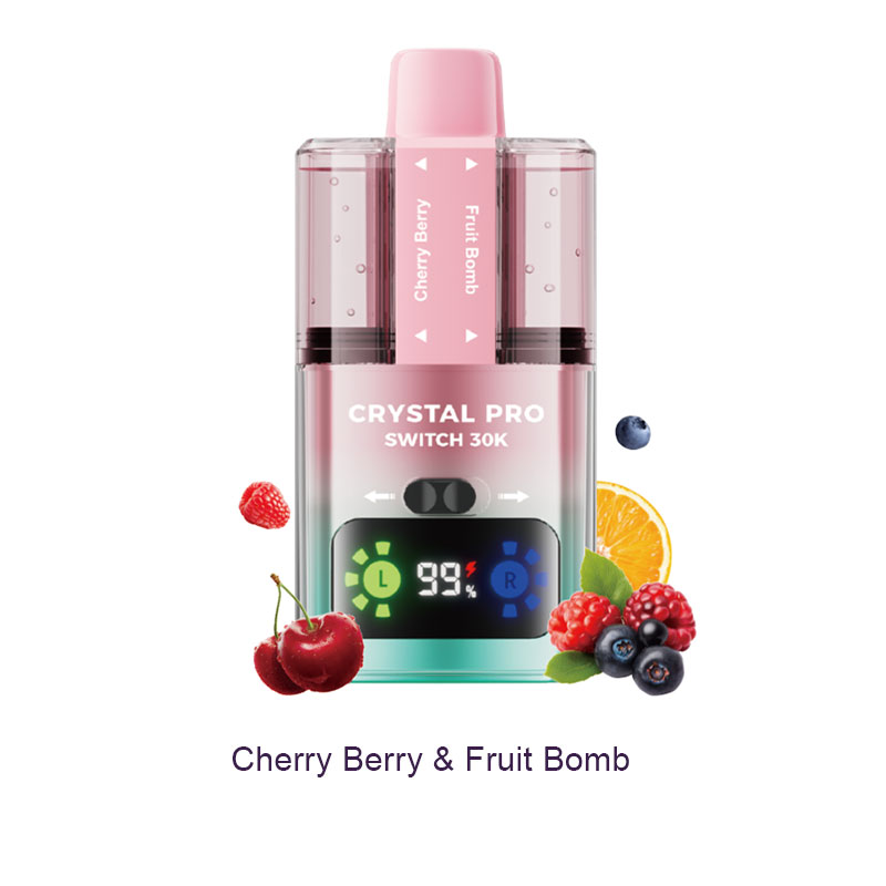 [Global-CN03] SUONON & Crystal Pro Switch 30K Dual Flavours Disposable Vape Kit 850mAh 22ml