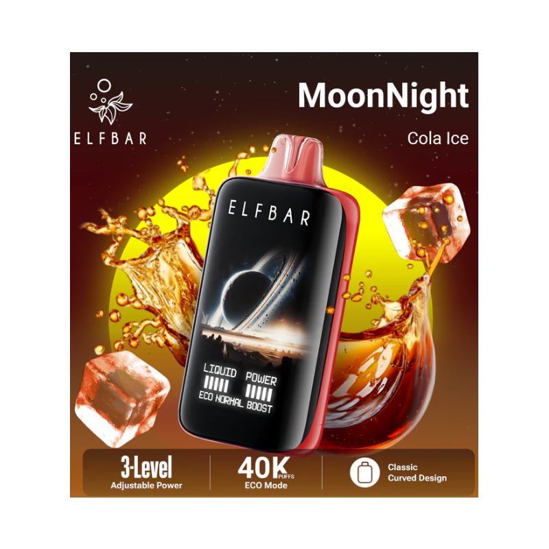 [Europe-PL01] ELFBAR Moon Night 40000 Kit 23ml