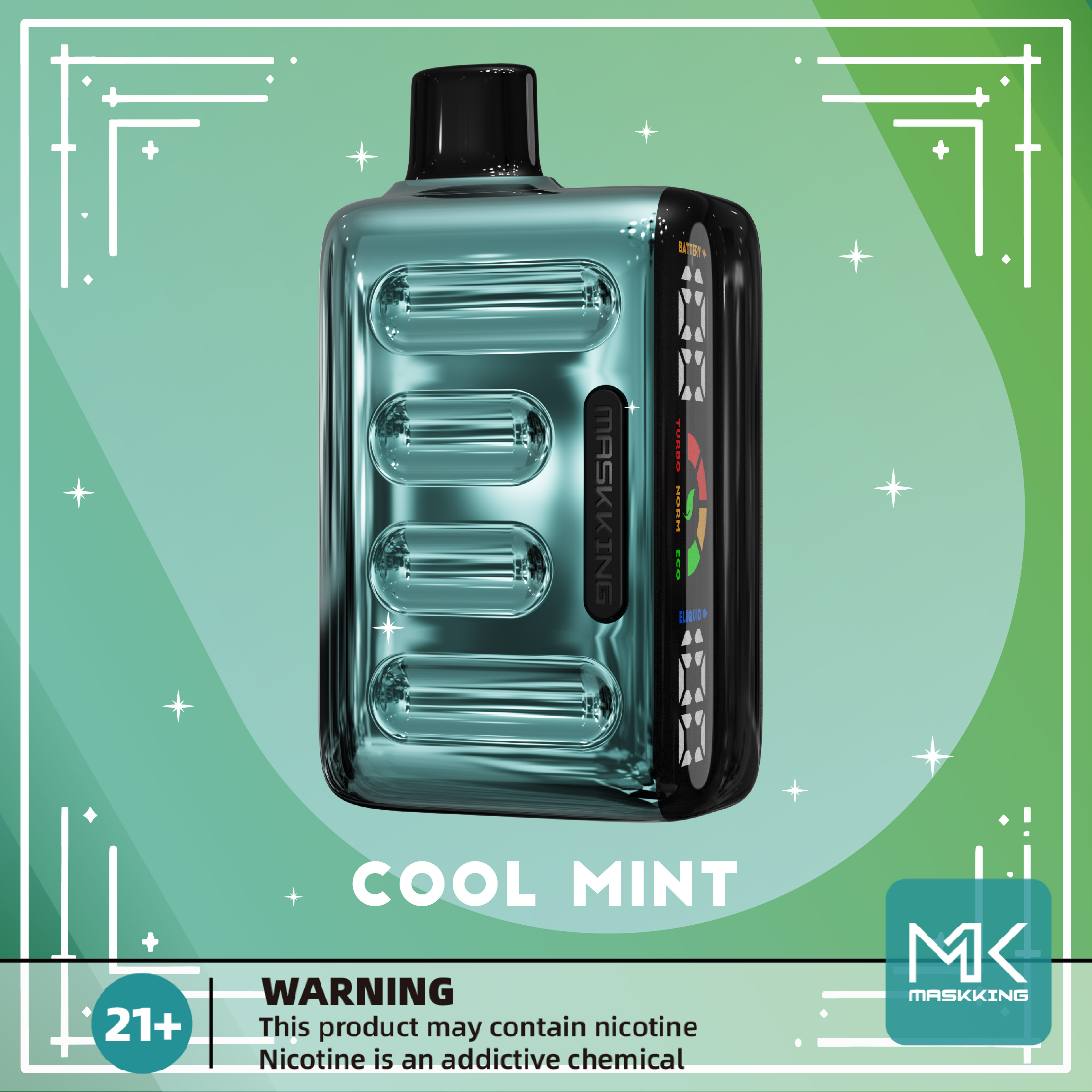 [Global-CN01] Maskking Roki X 18000 Kit