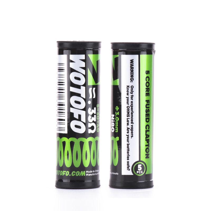 [Global-CN02] 5pcs Wotofo Quint Core Fused Clapton 5*30ga+40ga