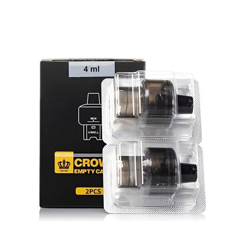 [Global-CN02][Clearance] Uwell Crown M Empty Pod Cartridge 4ml (2pcs/pack)