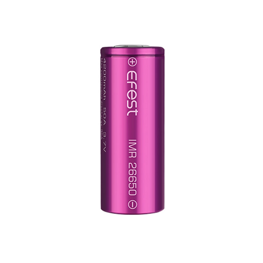[Global-CN04][Clearance] Efest IMR 26650 4200mAh 50A Flat Top Li-ion Rechargeable Battery