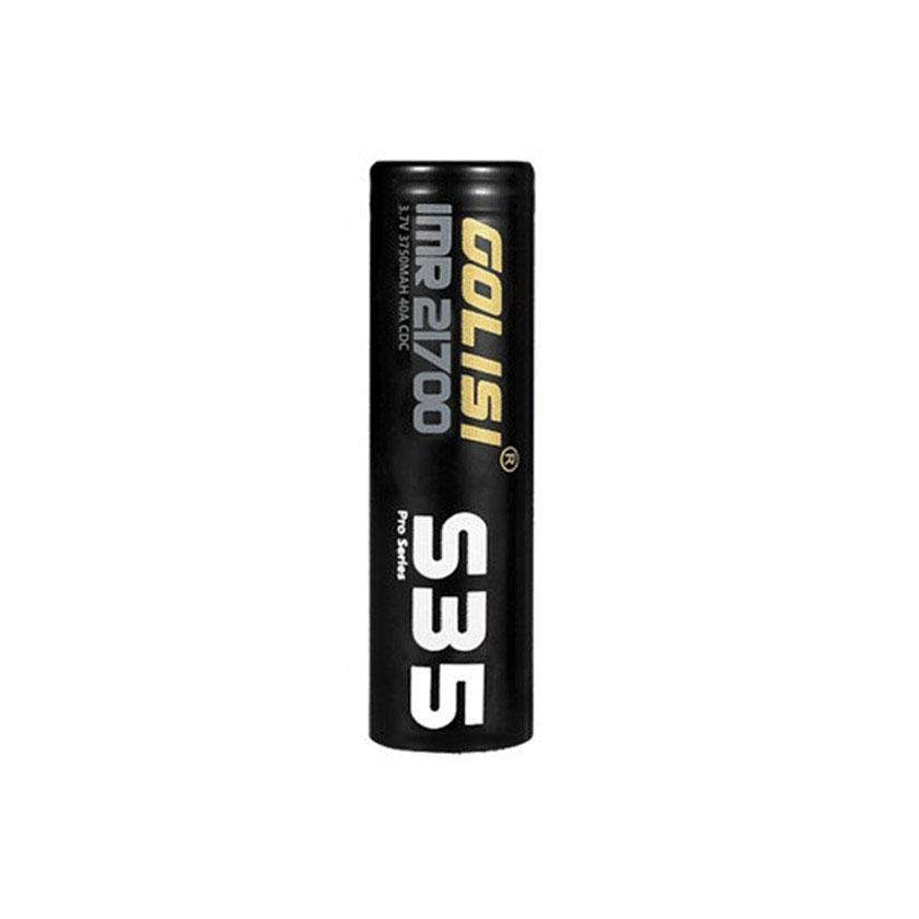 [Global-CN04] 2pcs Golisi S35 IMR 21700 3750mAh 40A Flat Top Li-ion Rechargeable Battery