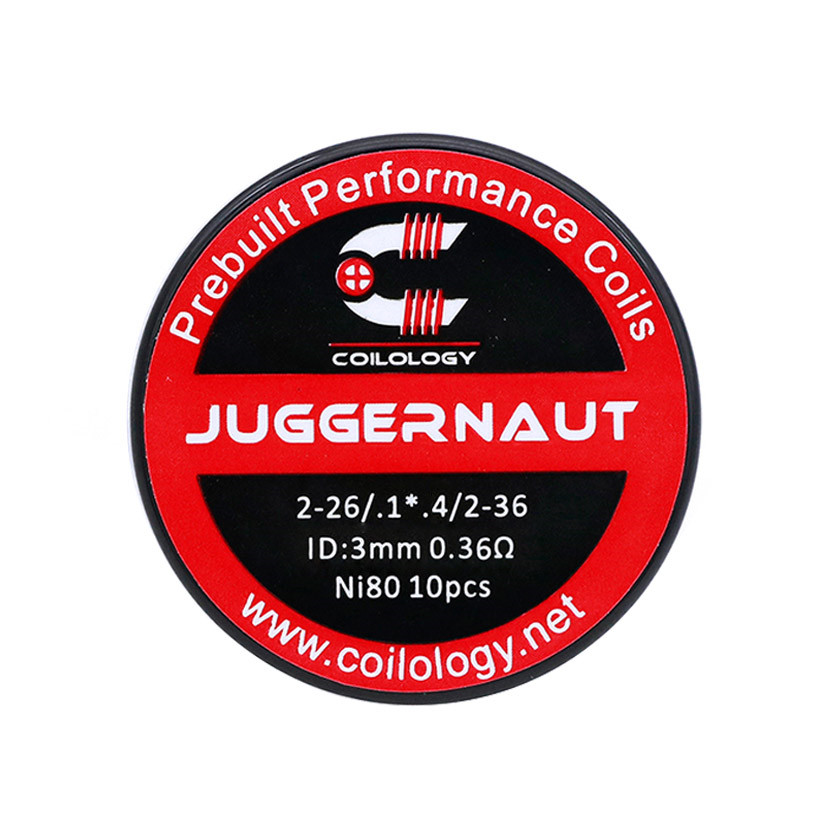 [Global-CN02] 10pcs Coilology Juggernaut Prebuilt Coil (26ga+36ga)*2+38ga*26ga