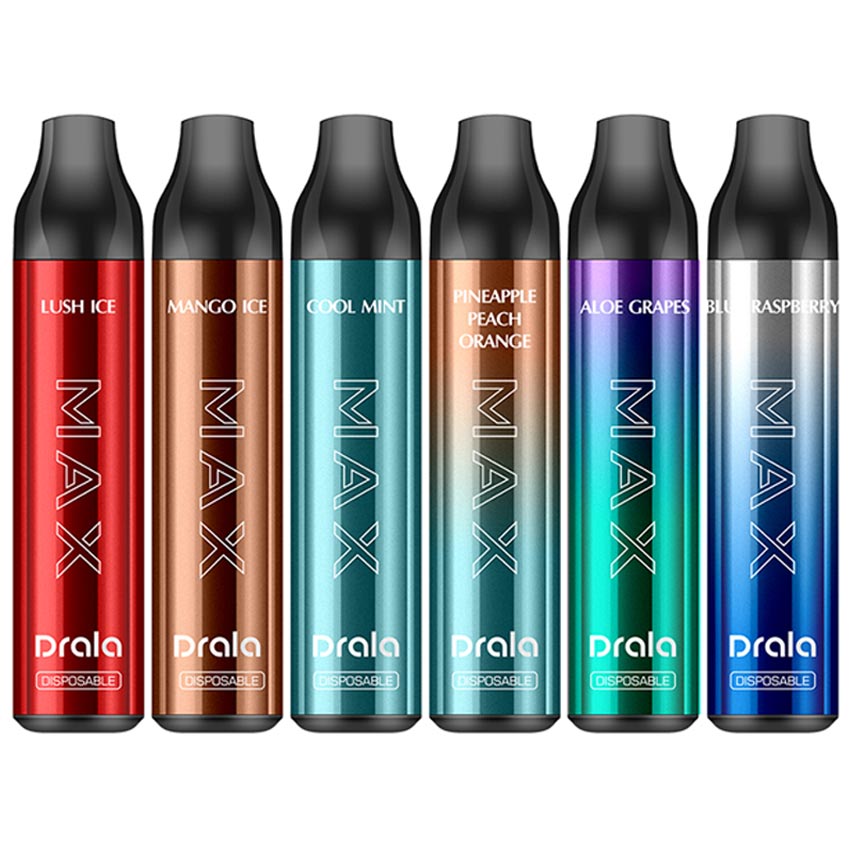 [Global-CN02] Drala Max 6000 Puffs Kit DPS ricaricabile 700mAh 13,5ml-CigBest IT