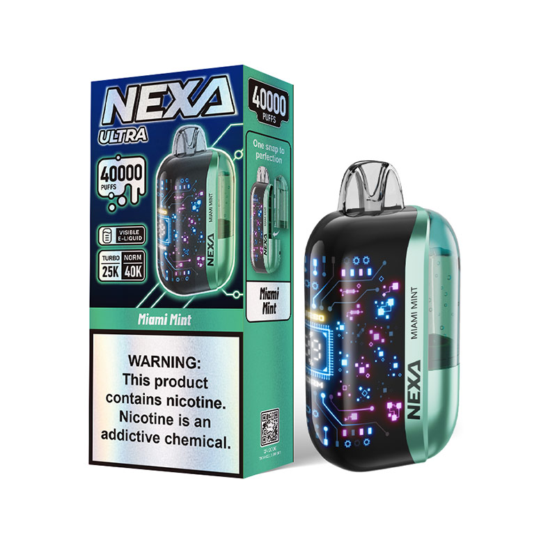 [Global-CN03] Nexa Ultra Disposable Vape Kit 800mAh 20ml (40000 Puffs)