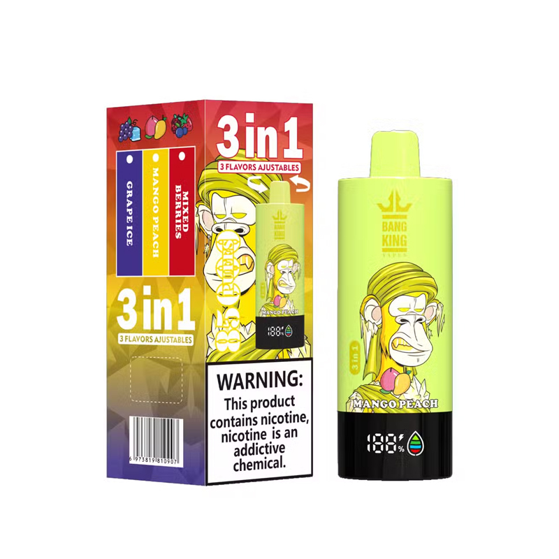 [Europe-PL01] Bang King Triple 85000 Puffs 3 in 1 Kit 63ml