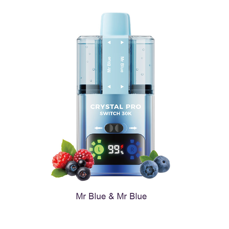 [Global-CN03] SUONON & Crystal Pro Switch 30K Dual Flavours Disposable Vape Kit 850mAh 22ml