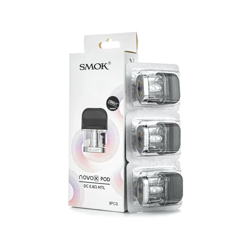 [Global-CN02] SMOK Novo X Pod Cartridge 2ml (3pcs/pack)