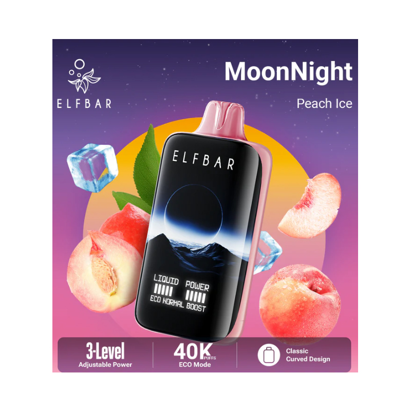 [Europe-PL01] ELFBAR Moon Night 40000 Kit 23ml