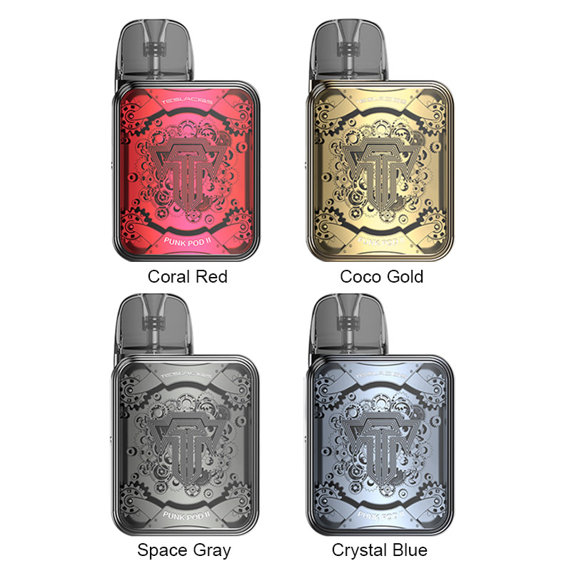 [Global-CN02] Kit sistema Pod Teslacigs Punk Pod II 800mAh 2ml-CigBest IT