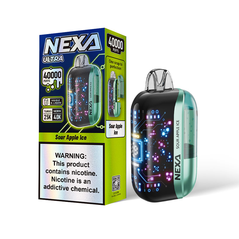 [Global-CN03] Nexa Ultra Disposable Vape Kit 800mAh 20ml (40000 Puffs)