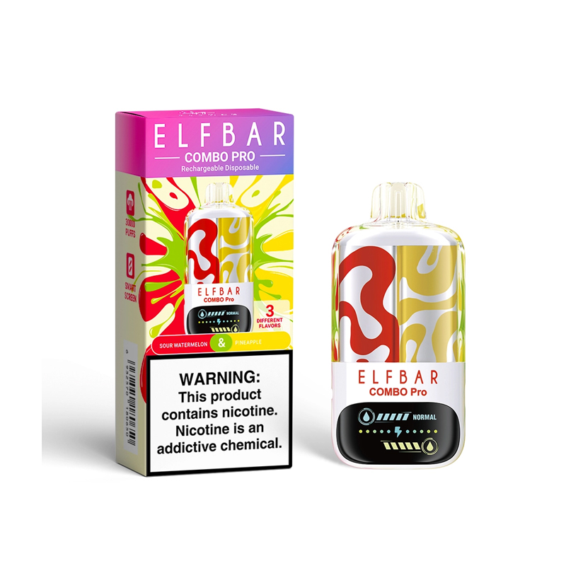 [Europe-PL01] Authentic ELFBAR COMBO Pro 30000 Kit 17ml 2 in 1