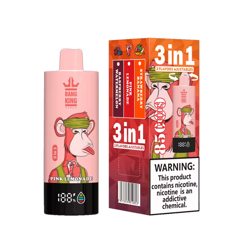 [Europe-PL01] Bang King Triple 85000 Puffs 3 in 1 Kit 63ml