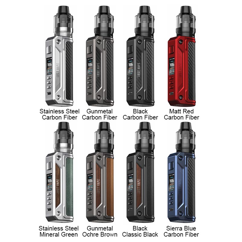 [Global-CN02] Lost Vape Thelema Solo 100W Mod Kit with UB PRO Pod Tank Atomizer 5ml