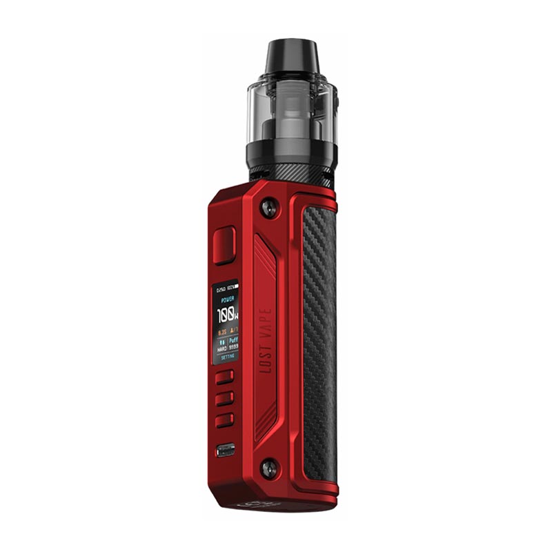 [Global-CN02] Lost Vape Thelema Solo 100W Mod Kit with UB PRO Pod Tank Atomizer 5ml