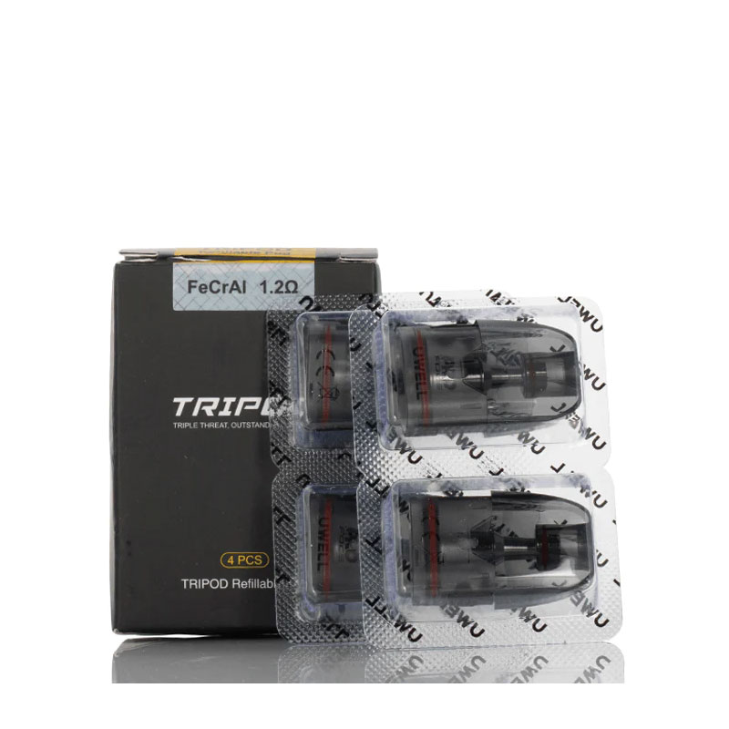 [Global-CN02] Uwell Tripod Pcc Pod Cartuccia 2ml (4 pezzi/confezione)-CigBest IT