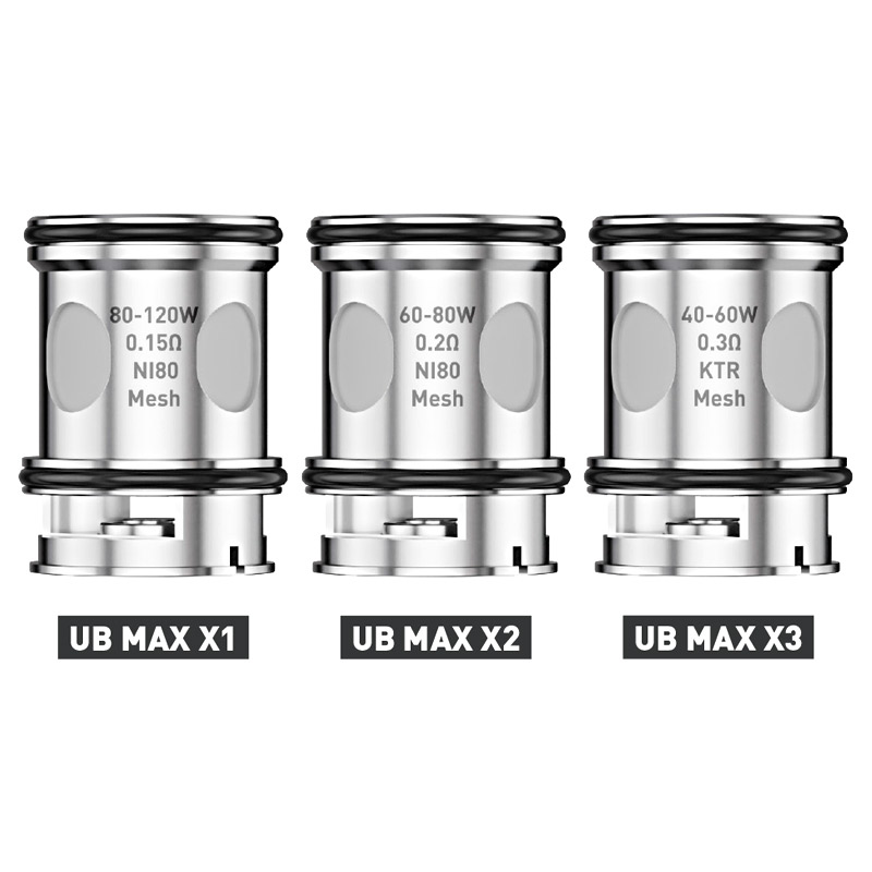 [Global-CN02] Lost Vape UB Max Replacement Coil for Centaurus Q200 Kit / Centaurus M100 Kit (3pcs/pack)
