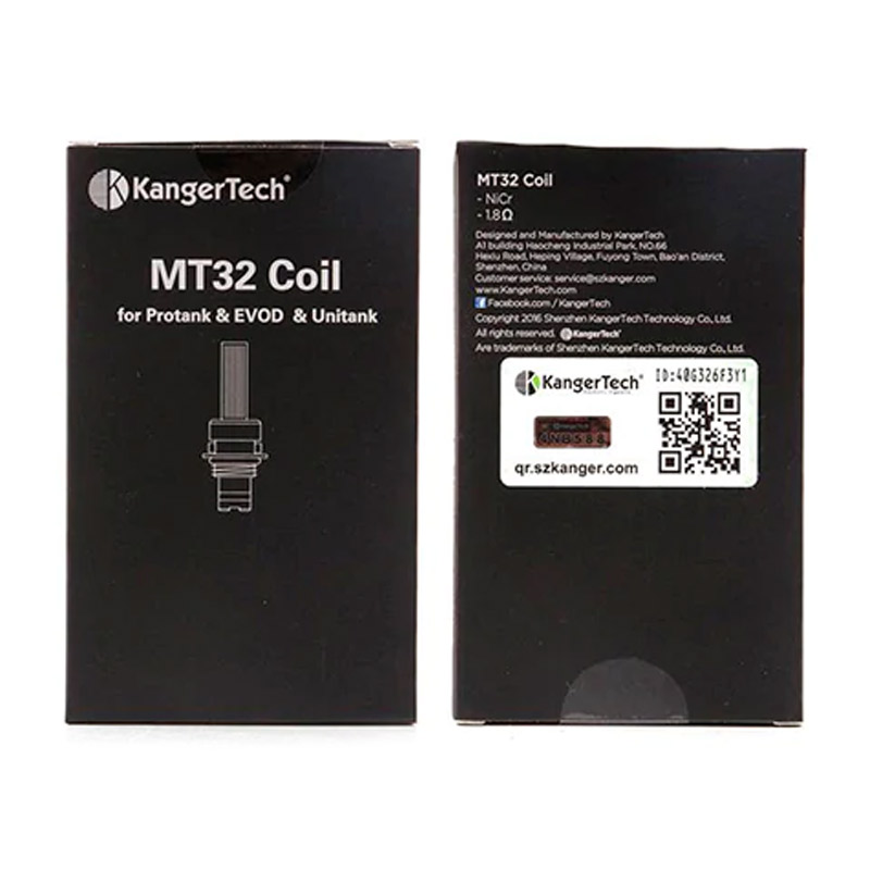 [Global-CN02][Pre-order] KangerTech Universal Bottom Coils for KangerTech EVOD & Protank 2 & Mini Protank 2 & Unitank & Mini Unitank (5pcs/pack)