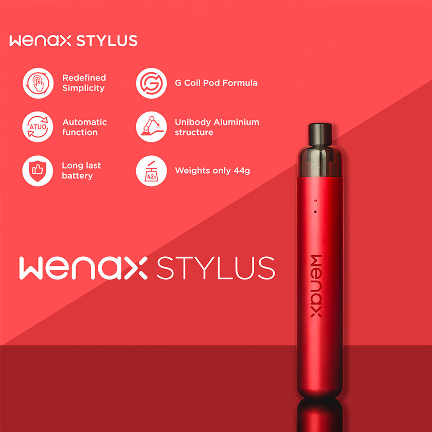 [Global-CN02] Geekvape Wenax Stylus Pod System Kit 1100mAh 2ml