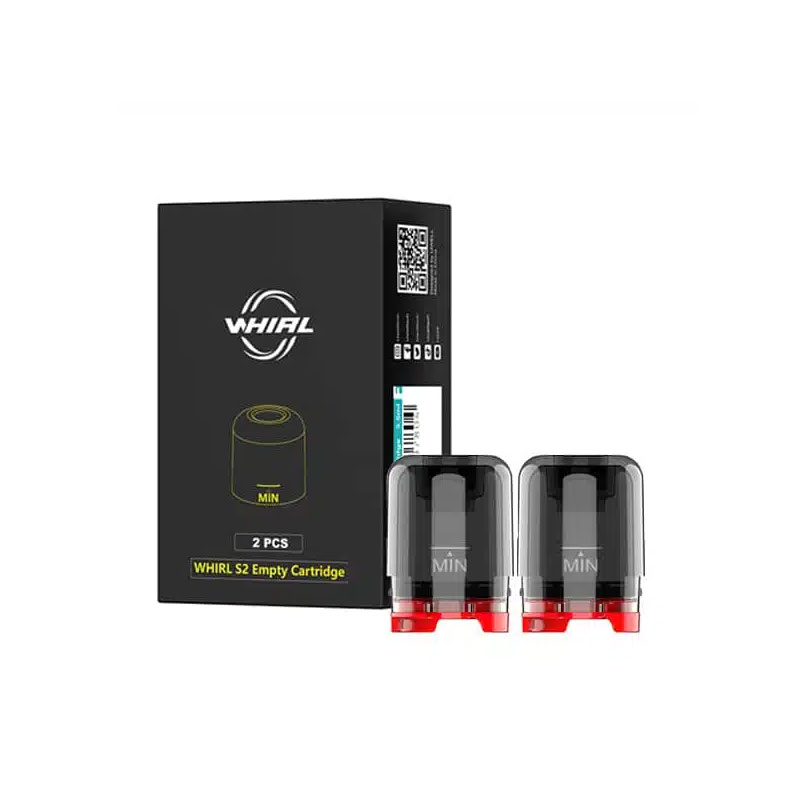[Global-CN02][Clearance] Uwell Whirl S2 Empty Pod Cartridge 3.5ml (2pcs/pack)