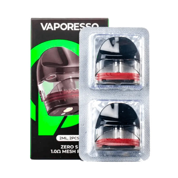 [Global-CN02][Pre-order] Vaporesso Zero Series Pod Cartridge for Zero,Zero Care,Zero S,Zero 2 Kit 2ml (2pcs/pack)