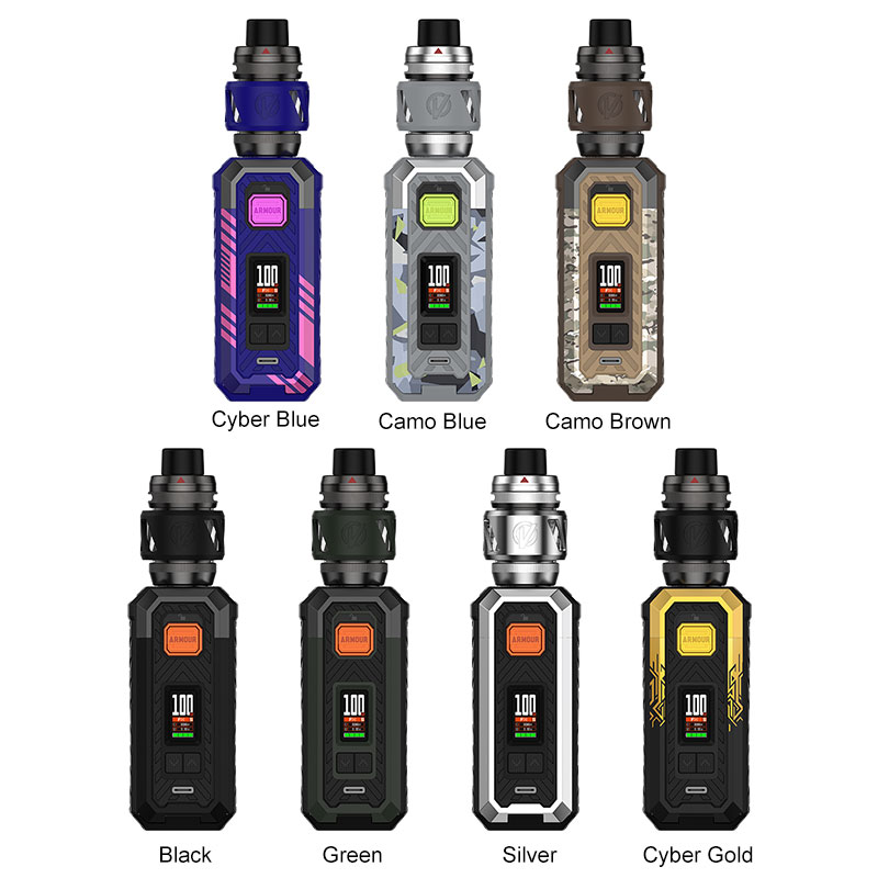[Global-CN02] Vaporesso Armour S 100W Mod Kit with iTank T Atomizer 6ml