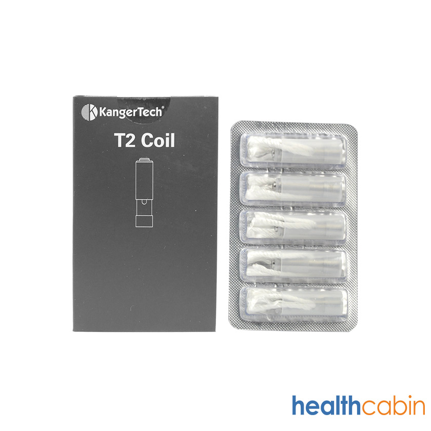 [Global-CN02] KangerTech T2 Clearomizer Replacement Coil Head (5pcs/pack)