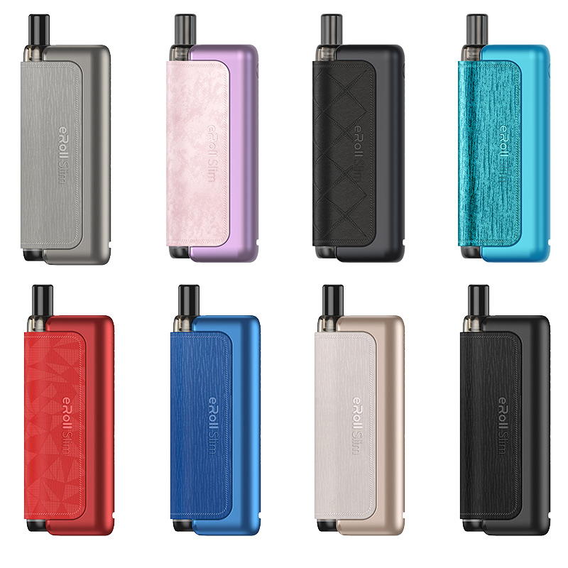 [Global-CN02] Joyetech eRoll Slim Pod System Kit with PCC Box 480mAh+1500mAh 2ml