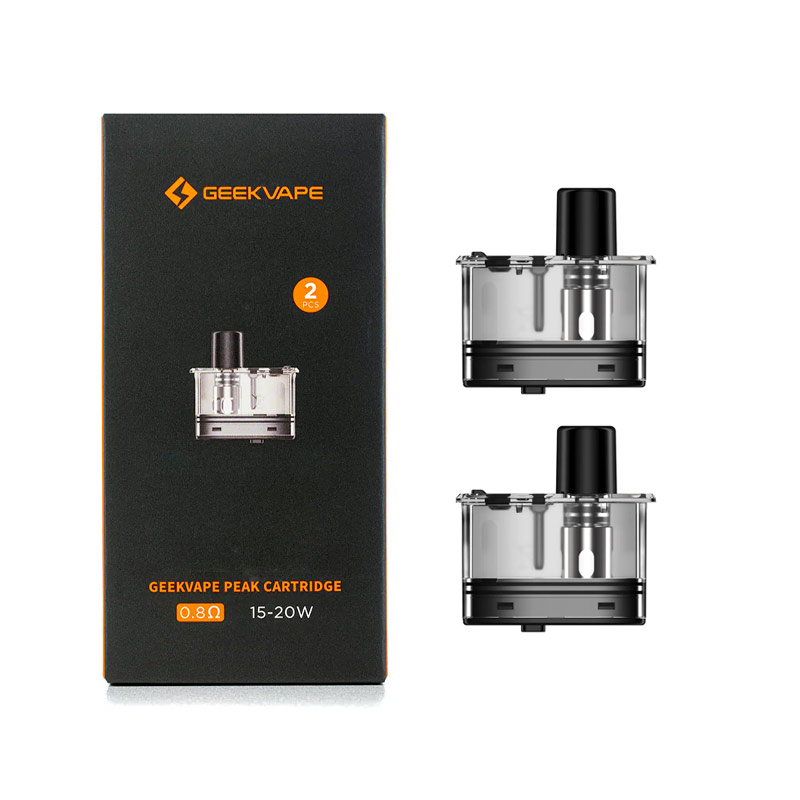 [Global-CN02][Pre-order] Geekvape Peak Cartridge for Peak Kit, Peak 2 Kit 4ml 2pcs/pack