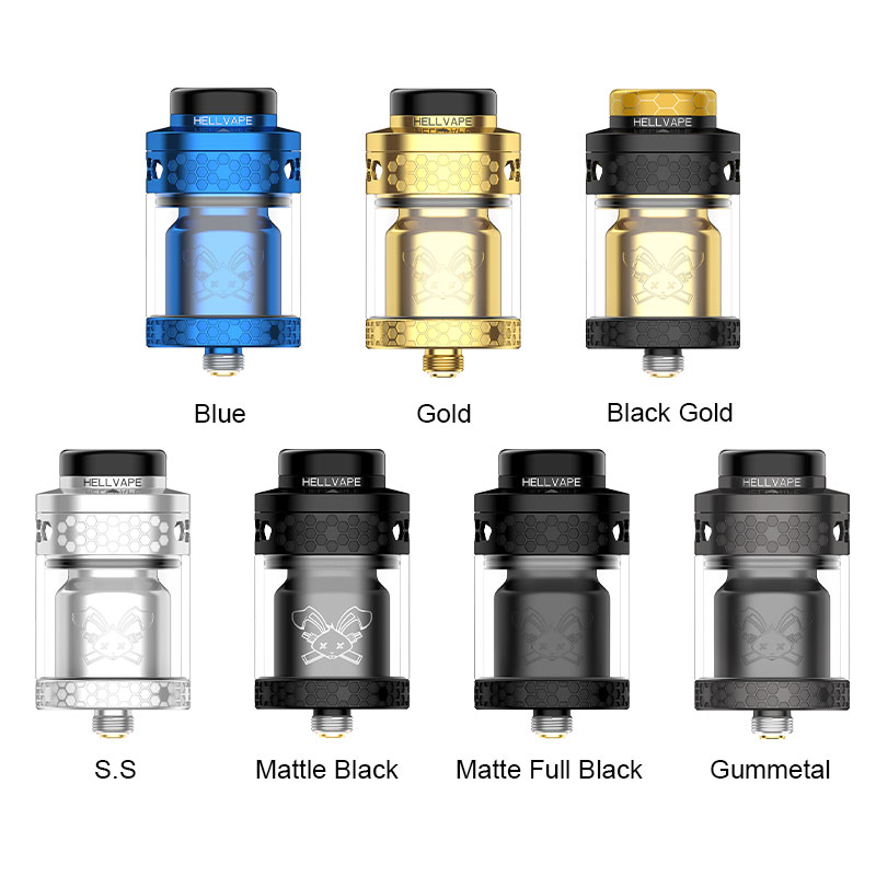 [Global-CN02] Hellvape Dead Rabbit 4 RTA Tank Atomizer 5.5ml