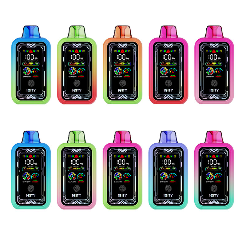 [Global-CN03] iCity CT 35000 Touch Button Disposable Vape Kit 850mAh 25ml (35000 Puffs)