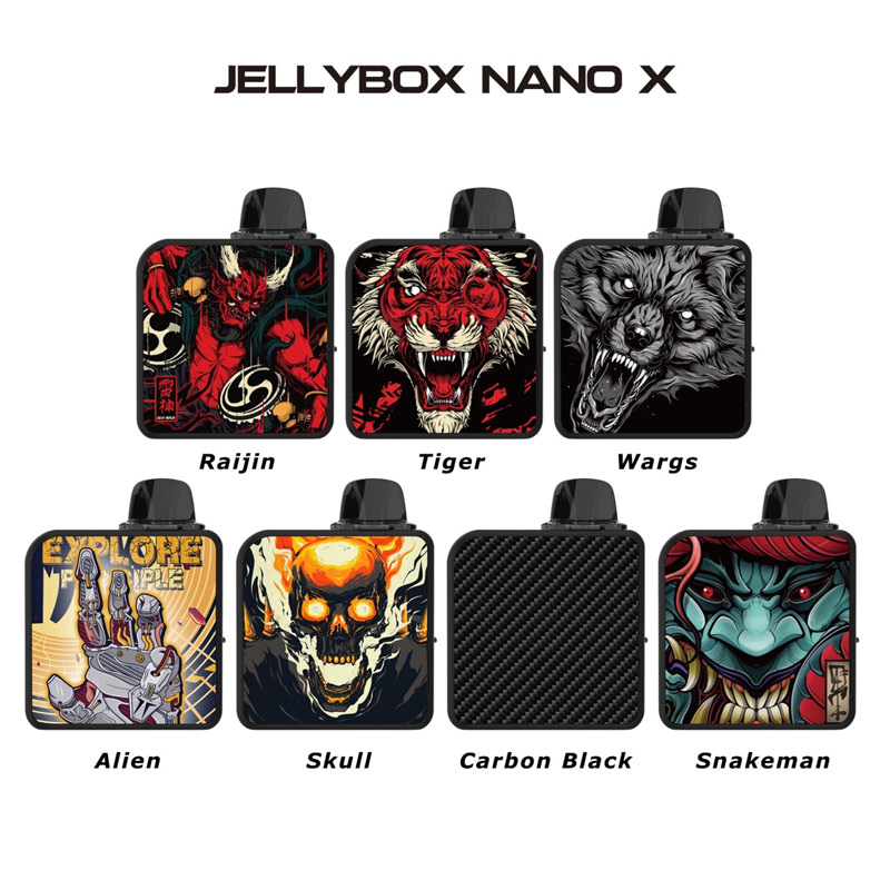 [Global-CN02] Kit sistema pod Rincoe Jellybox Nano X 1000 mAh 2,8 ml-CigBest IT