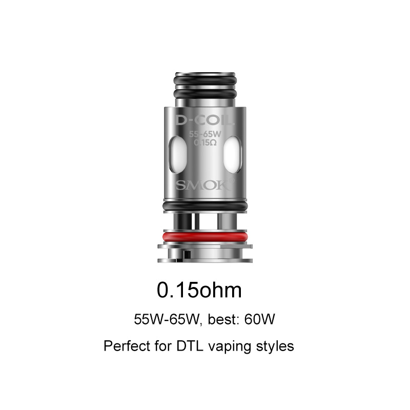 [Global-CN02] Smok D-Coil Series Coil 5pcs/pack