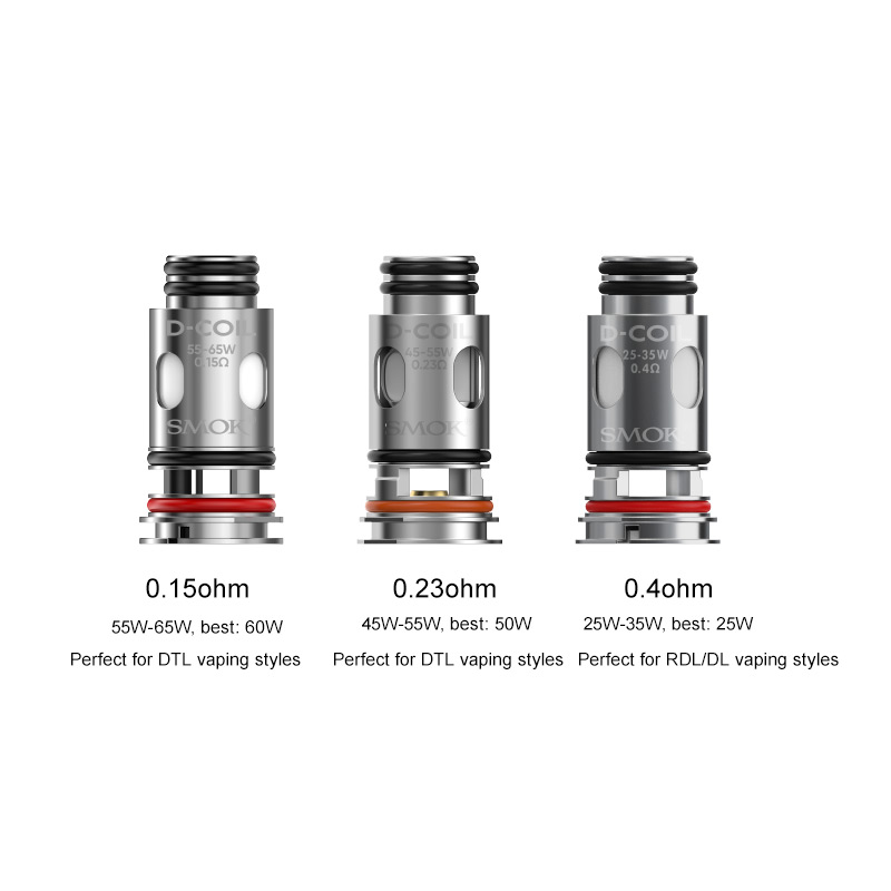 [Global-CN02] Smok D-Coil Series Coil 5pcs/pack