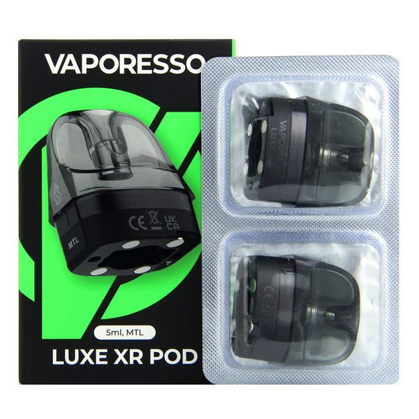 [Global-CN02] Vaporesso LUXE XR / LUXE X / LUXE XR Max / LUXE X PRO / LUXE X2 Empty Pod Cartridge 5ml (2pcs/pack)