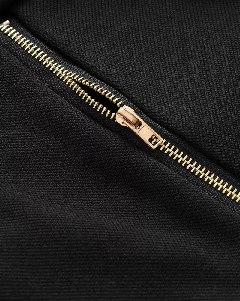 Amelia - Langer Hoodie in einer einfarbigen Ausführung-CALLISTARI