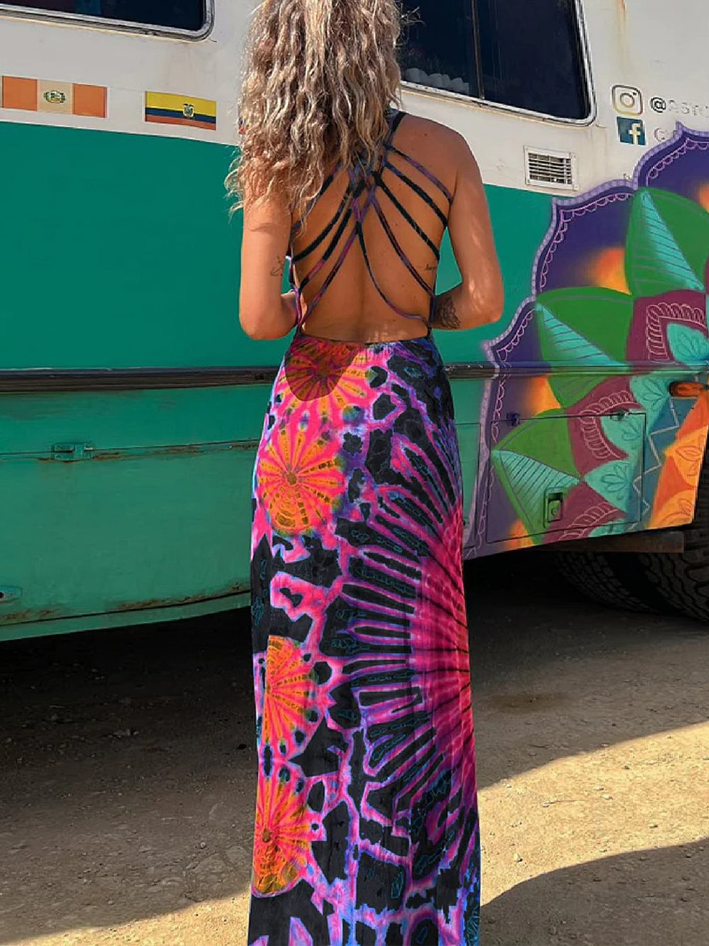 Halter Strapless Dress-CALLISTARI