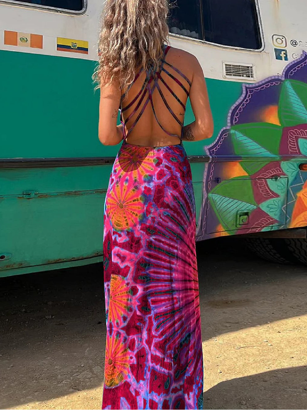 Halter Strapless Dress-CALLISTARI