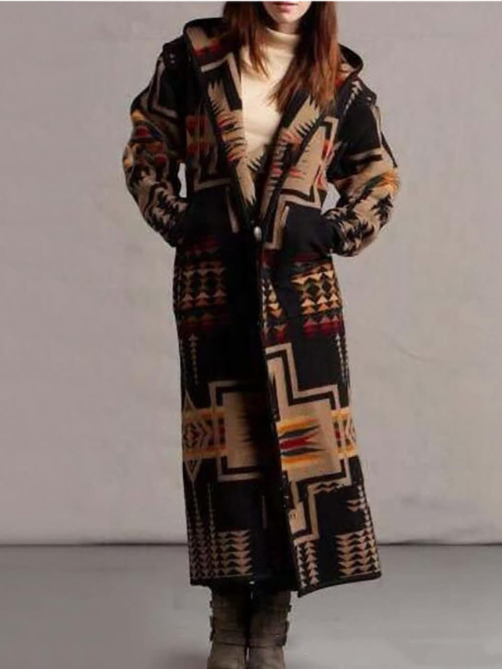 Bohemian Long Cardigan Coat-CALLISTARI