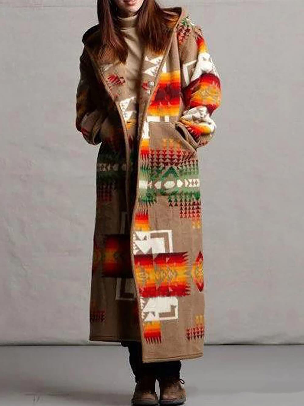Bohemian Long Cardigan Coat-CALLISTARI