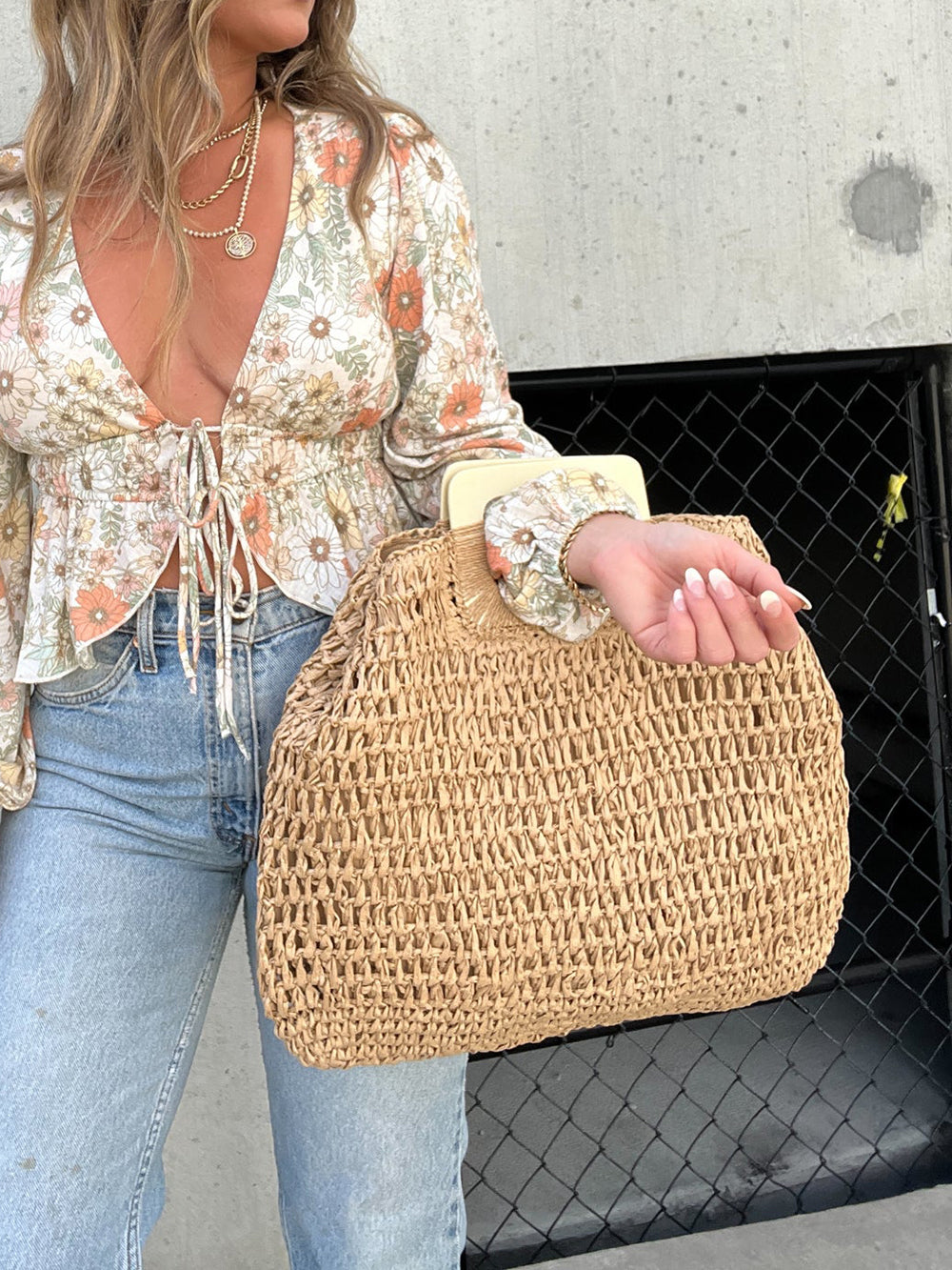 Tulum Nights Straw Bag-CALLISTARI