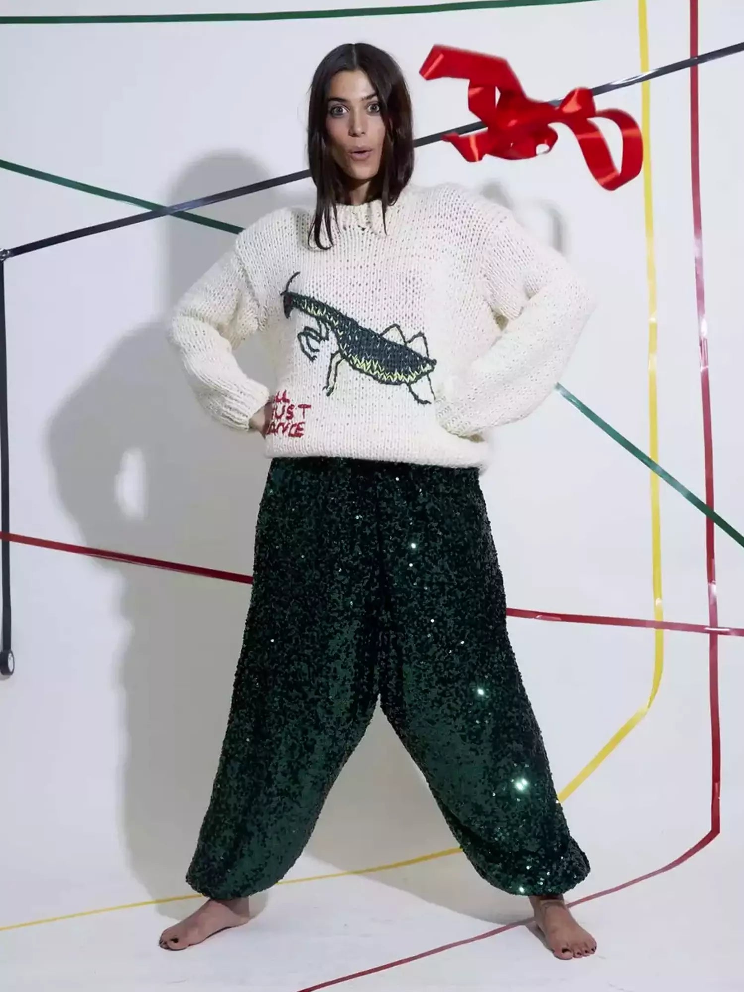 Mantis Melody Woolen Symphony Sweater-CALLISTARI