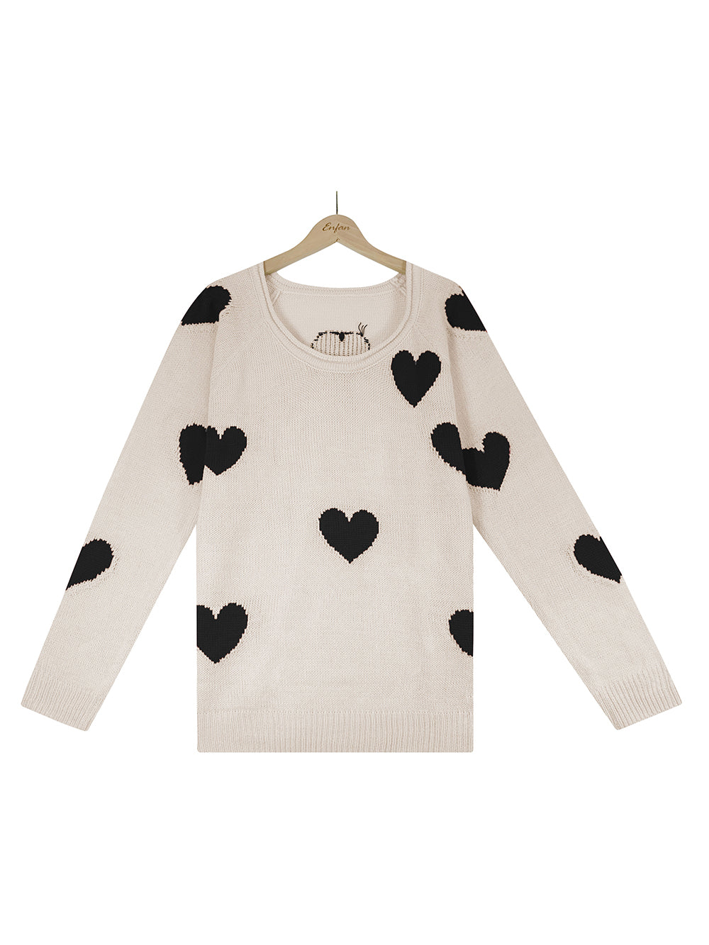Valentine's Day V-Neck Knit Sweater-CALLISTARI