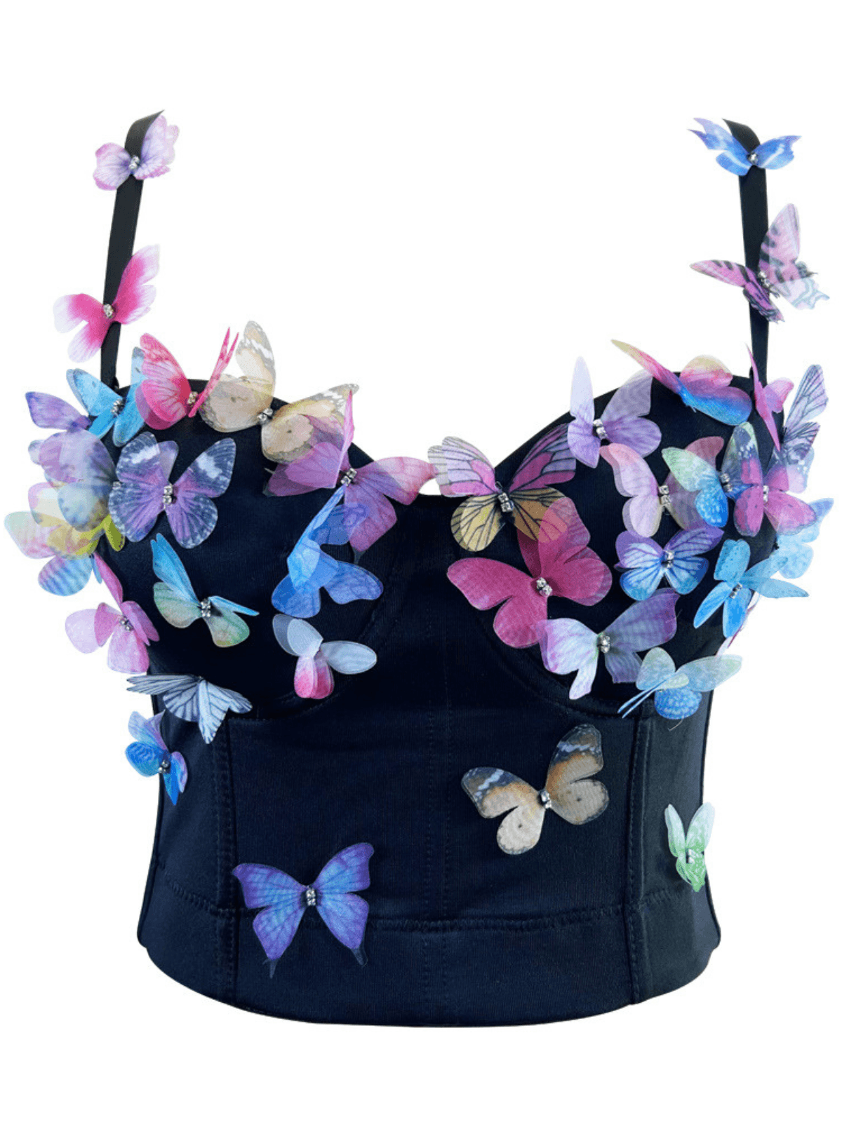 Leroy Butterfly Embellished Top - Mew Mews