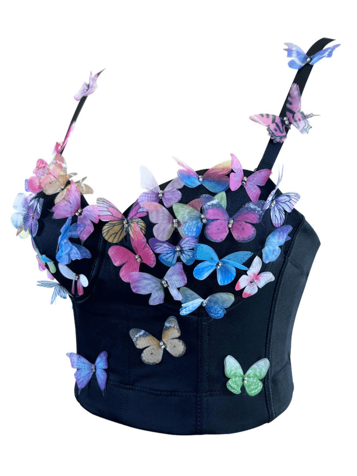 Leroy Butterfly Embellished Top - Mew Mews
