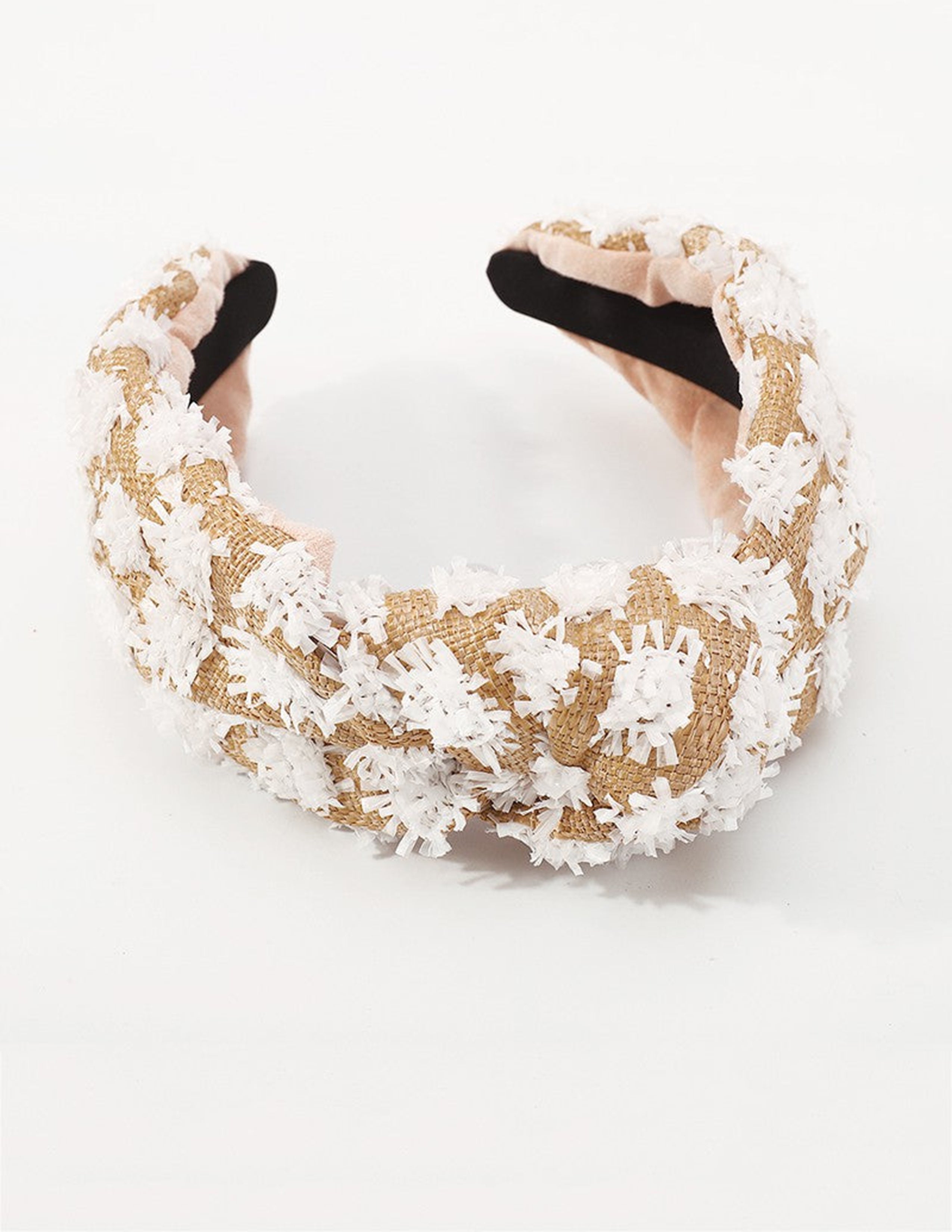 Raffia Knot Headband-CALLISTARI