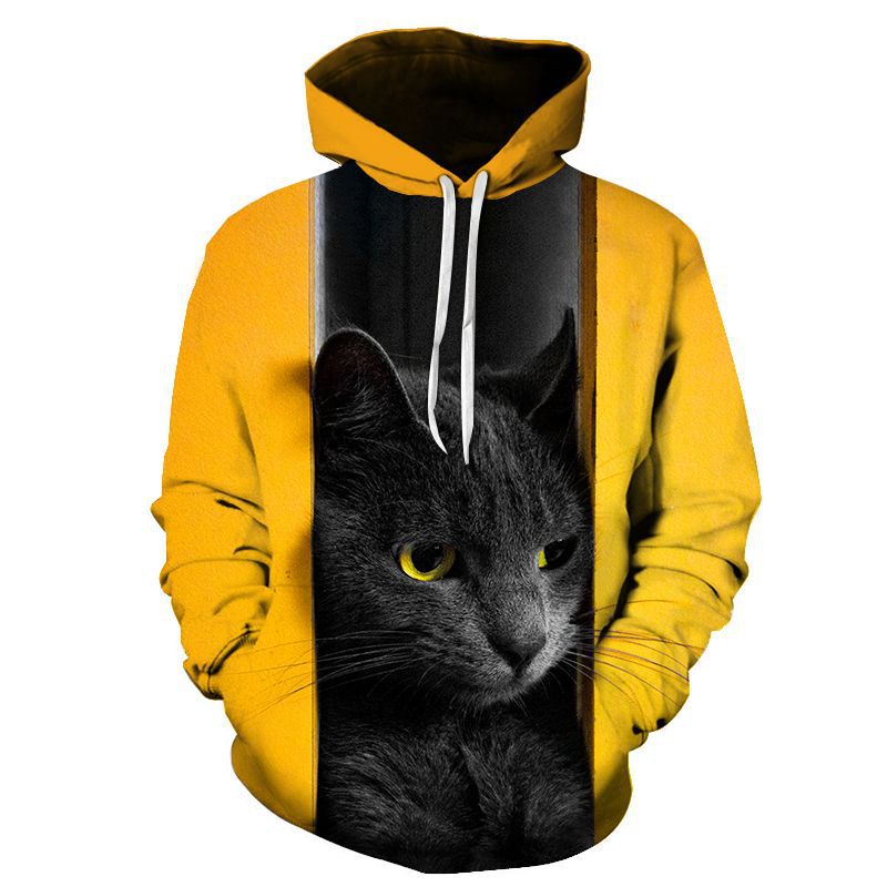 Fashionable And Casual 3D Digital Printed Hoodie-CALLISTARI