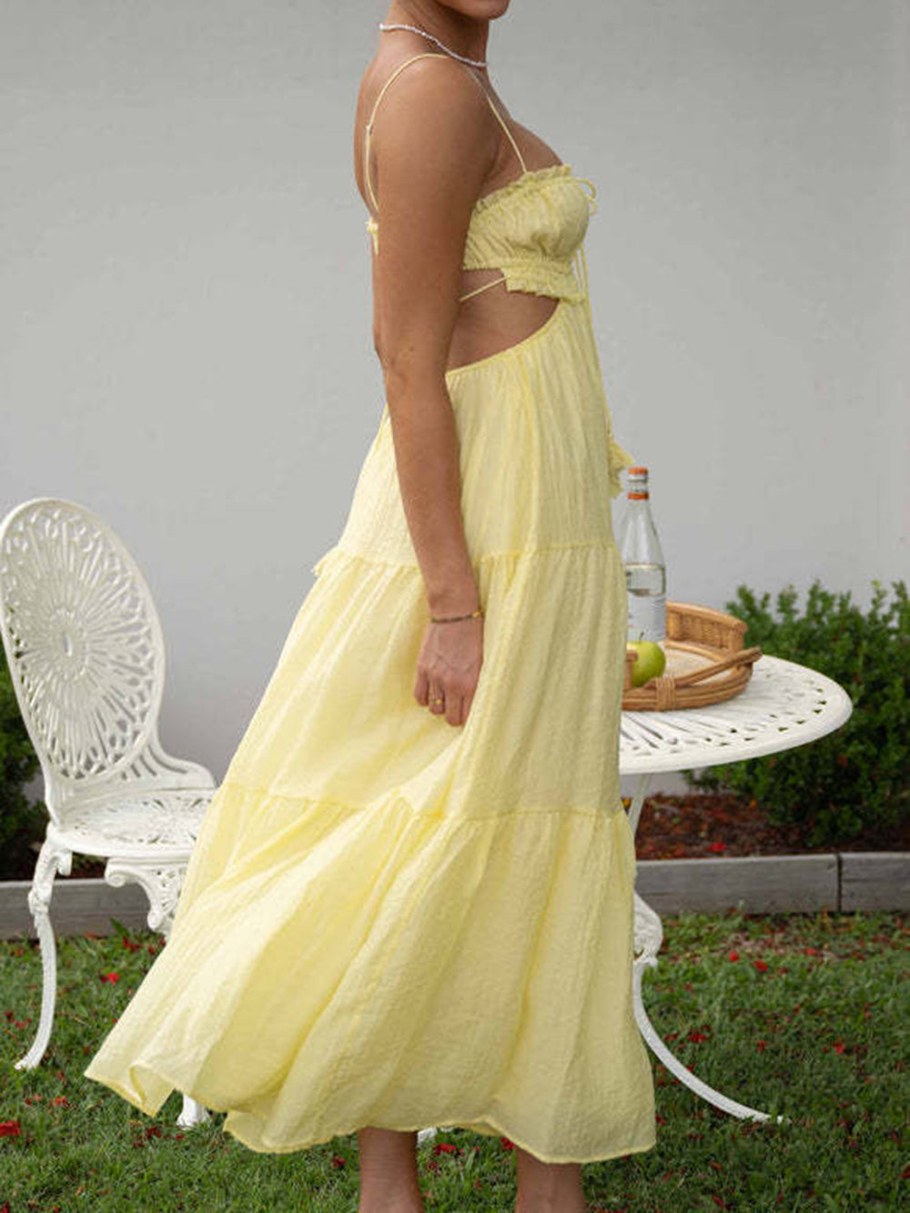 Magical Moments Maxi Dress Yellow-CALLISTARI